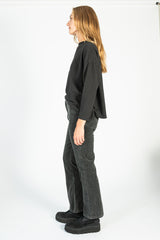 546 Flare-R2 : Corduroy Pants Charcoal