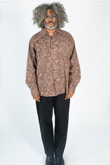 Sheeting COOKIE Bandana WRANGLE Collar Board Shirt