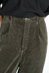 7W Corduroy High Waisted NIME Pants Gray