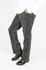 546 Flare-R2 : Corduroy Pants Charcoal