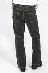 546 Flare-R2 : Corduroy Pants Charcoal