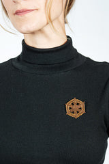 Kaleidoscope Brooch Gold