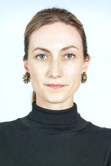 Daisy Earrings Bronze