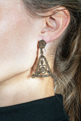 Fiocco Earrings Bronze