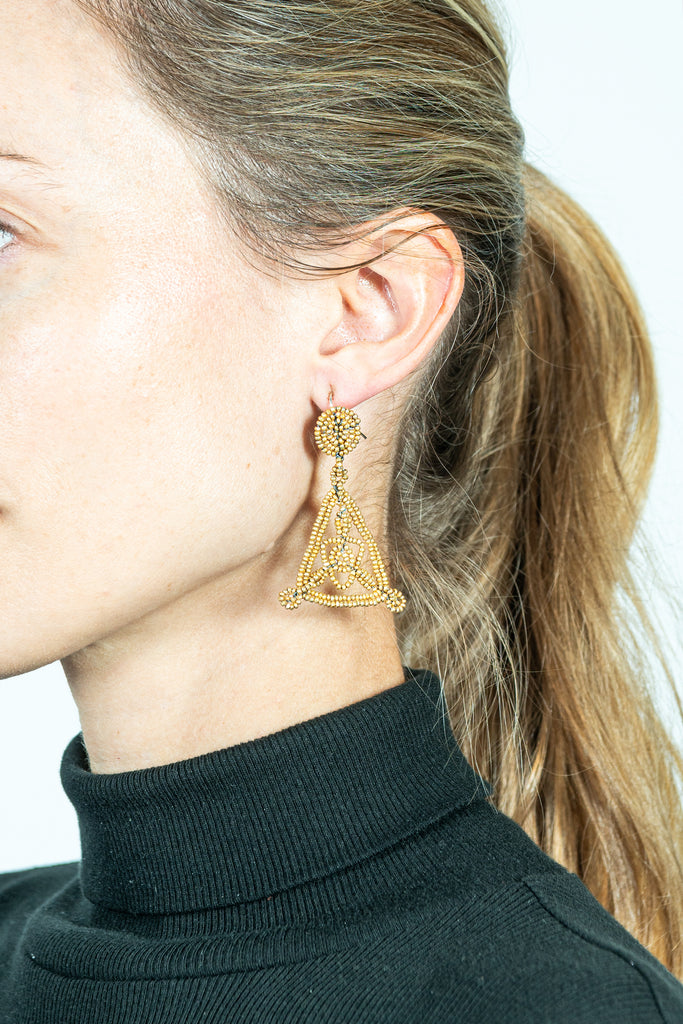Fiocco Earrings Gold