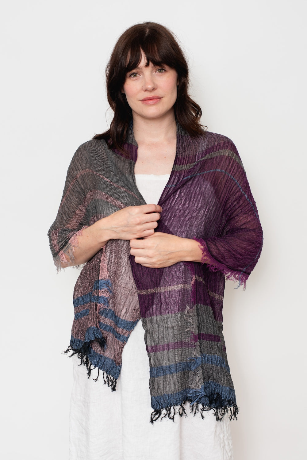 Roots Shawl MIDDLE Cotton 14