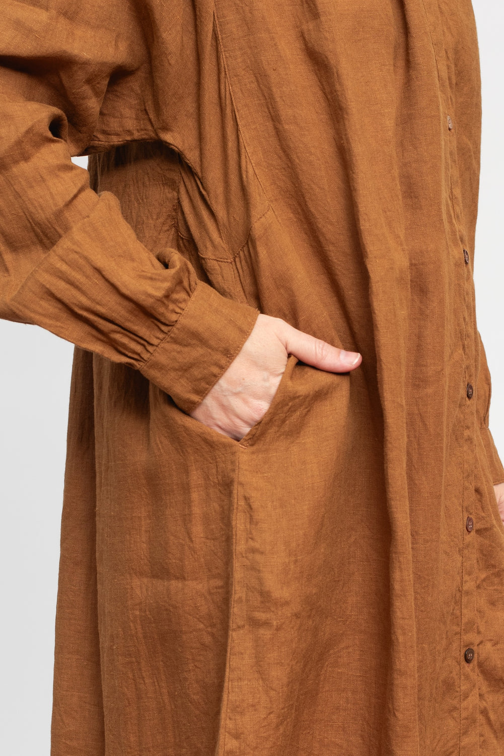 French Linen Dress