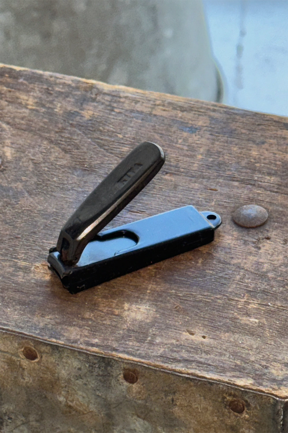 Kiya Black Carbon Steel Nail Clipper