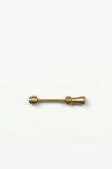 Tall Brass Totem Key Holder