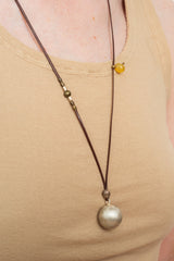 Tamayura Necklace Silver, D