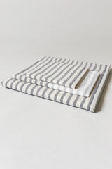 Linen Border Bath Towel