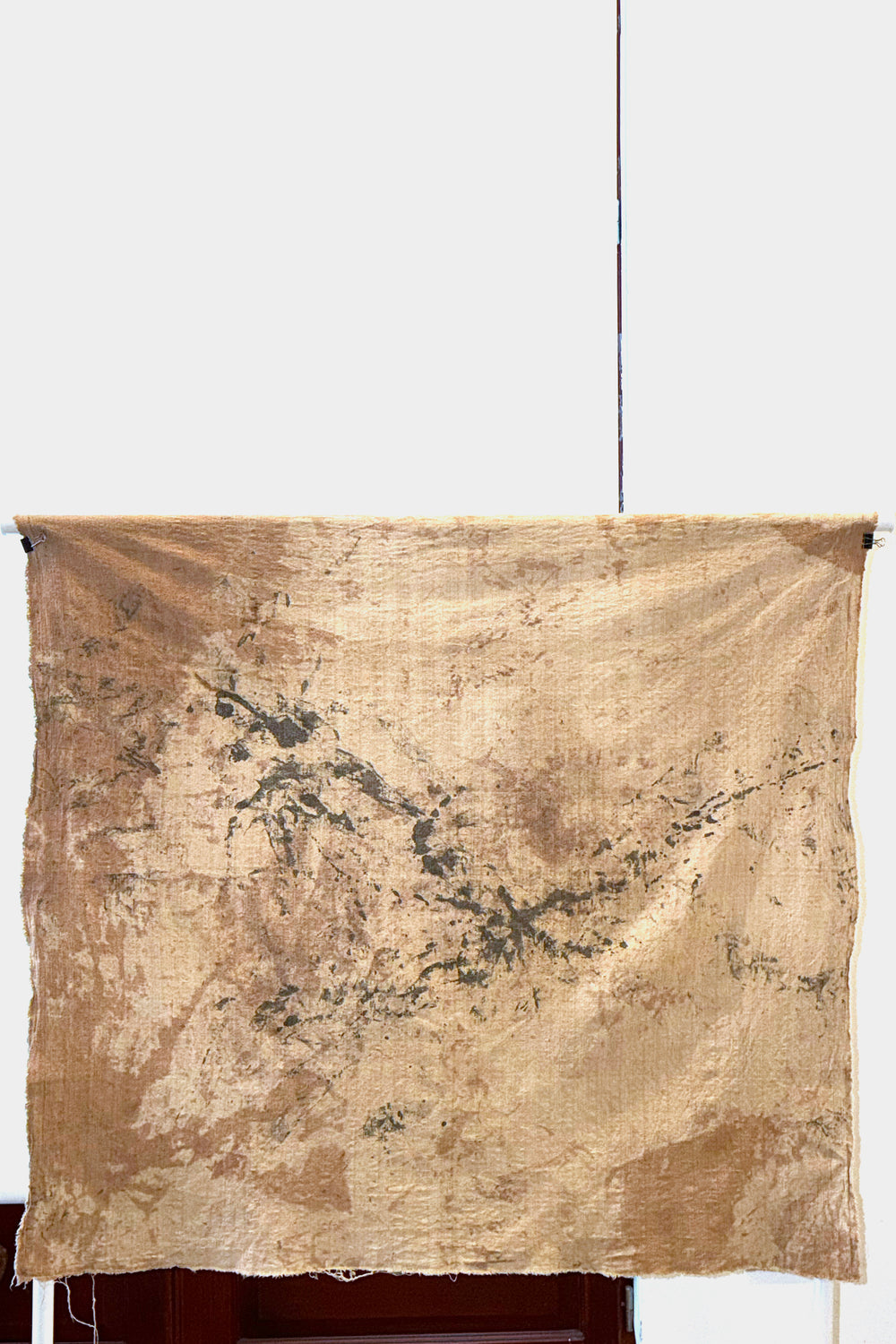 Natural Dyed Linen Wall Hanging