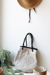 Small Linen Hand Bag "Sac de Lacet"