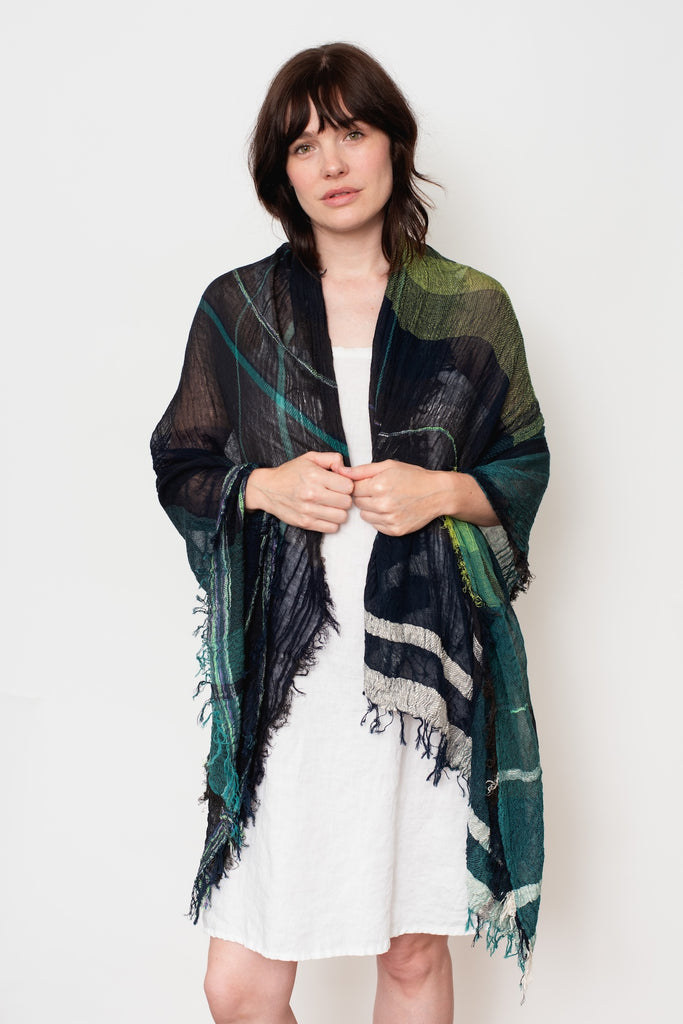 Roots Shawl BIG Cotton 15