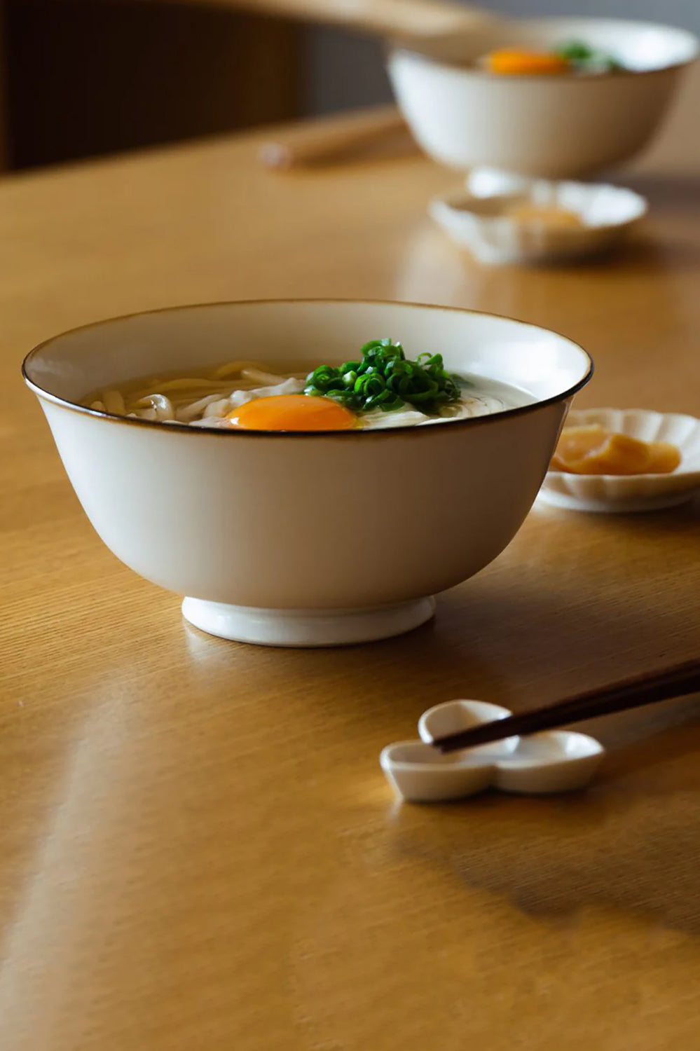 Porcelain Bowl Large Fuchi-Sabi