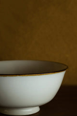 Porcelain Bowl Large Fuchi-Sabi