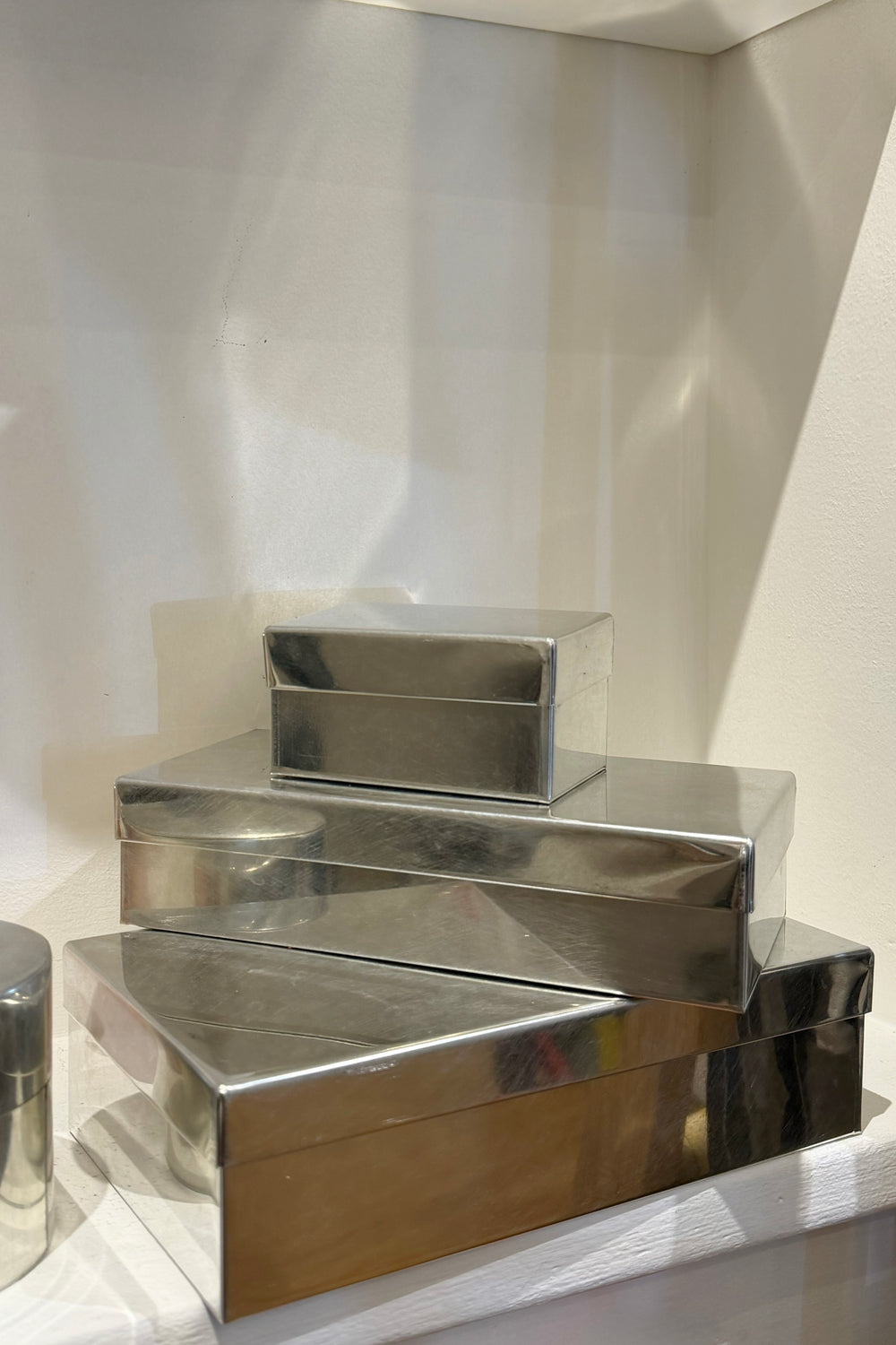 Rectangular Tin Box, Large