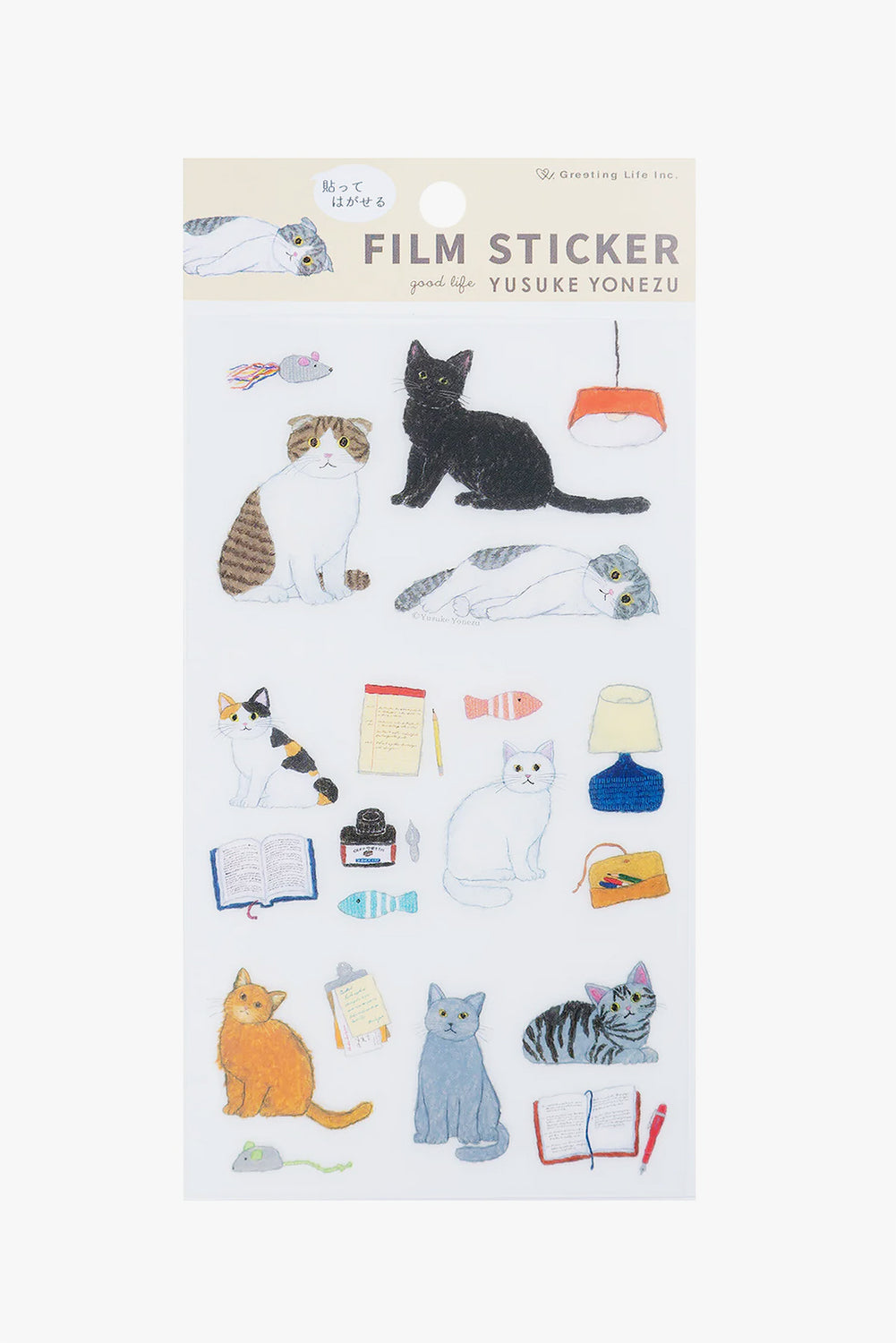 Greeting Life x Yusuke Yonezu Sticker Sheet Set