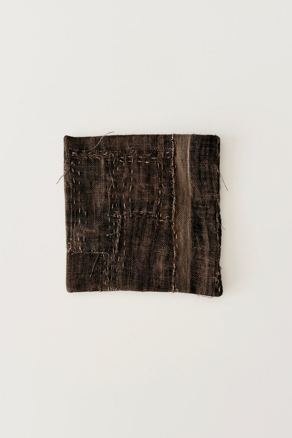 Kakishibu Coaster with Stitching