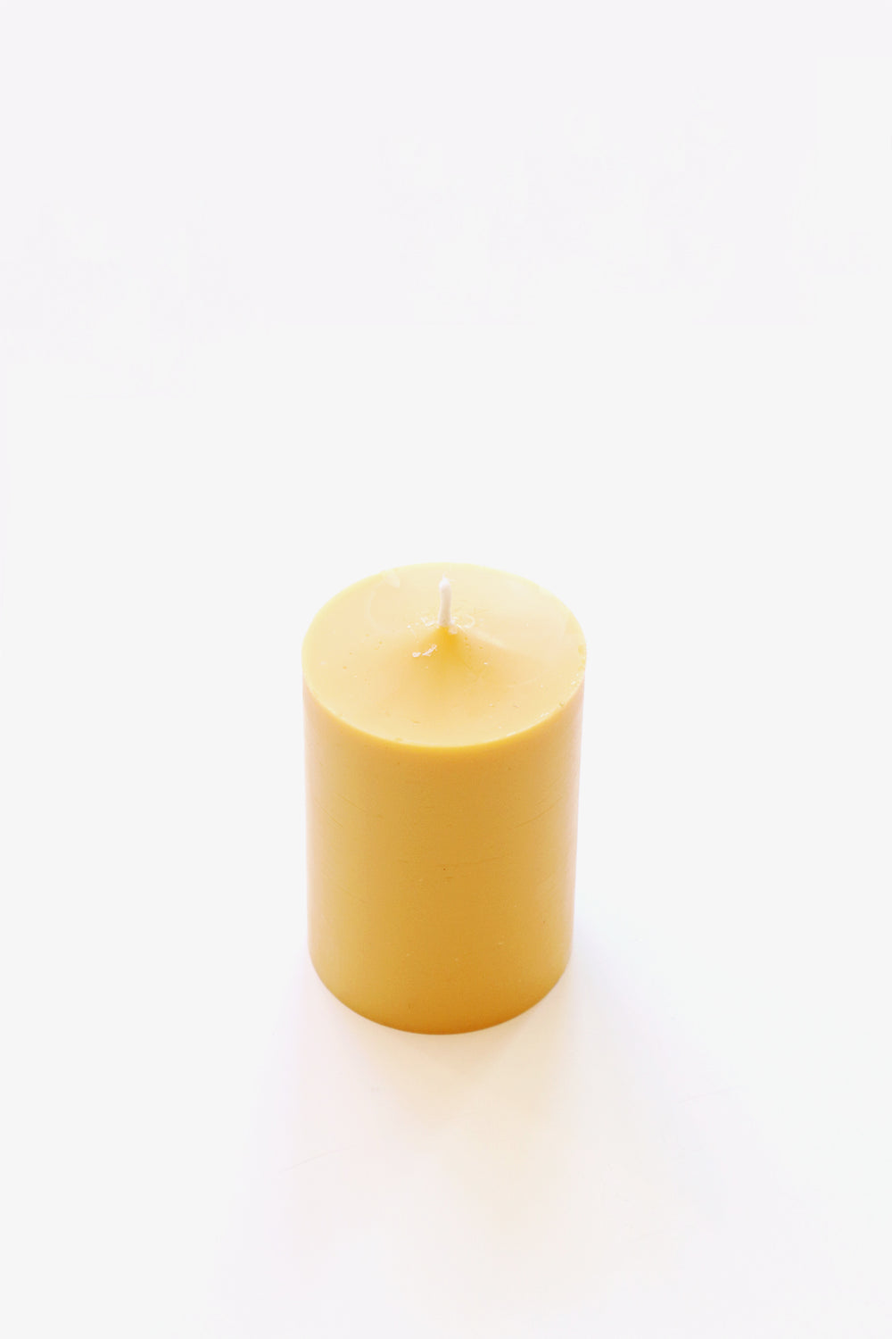 Rice Bran Block Candle Small