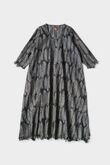 5oz MAGPIE Denim OLIVE Dress, Dark Indigo