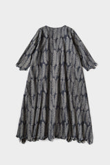 5oz MAGPIE Denim OLIVE Dress, Dark Indigo