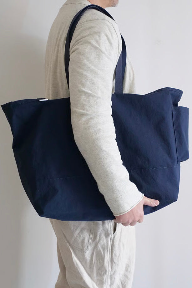 Side Pocket TT Bag Grey Midnight Blue