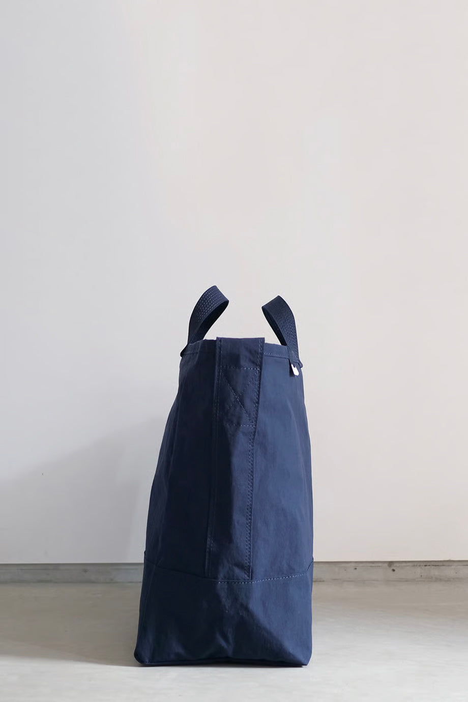 Side Pocket Tote Bag Midnight Blue