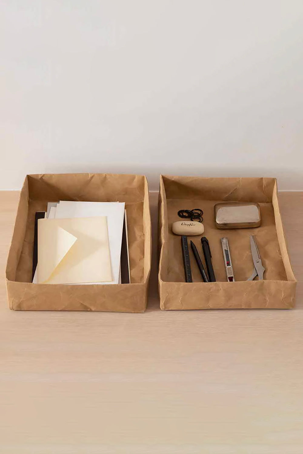 A4 Box with Lid Brown