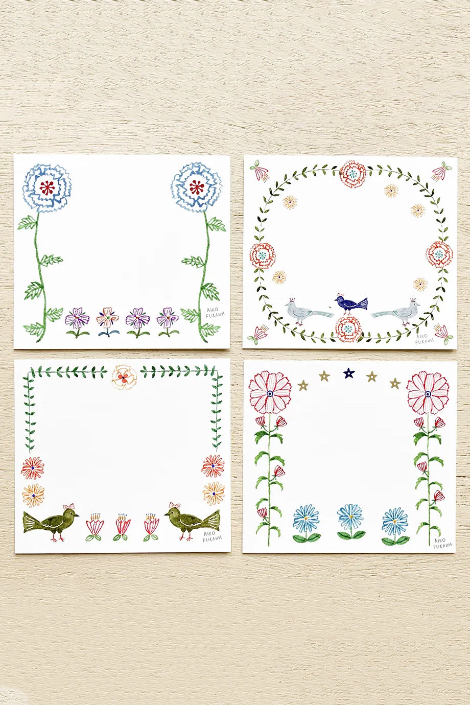 Flower Gate Memo Block