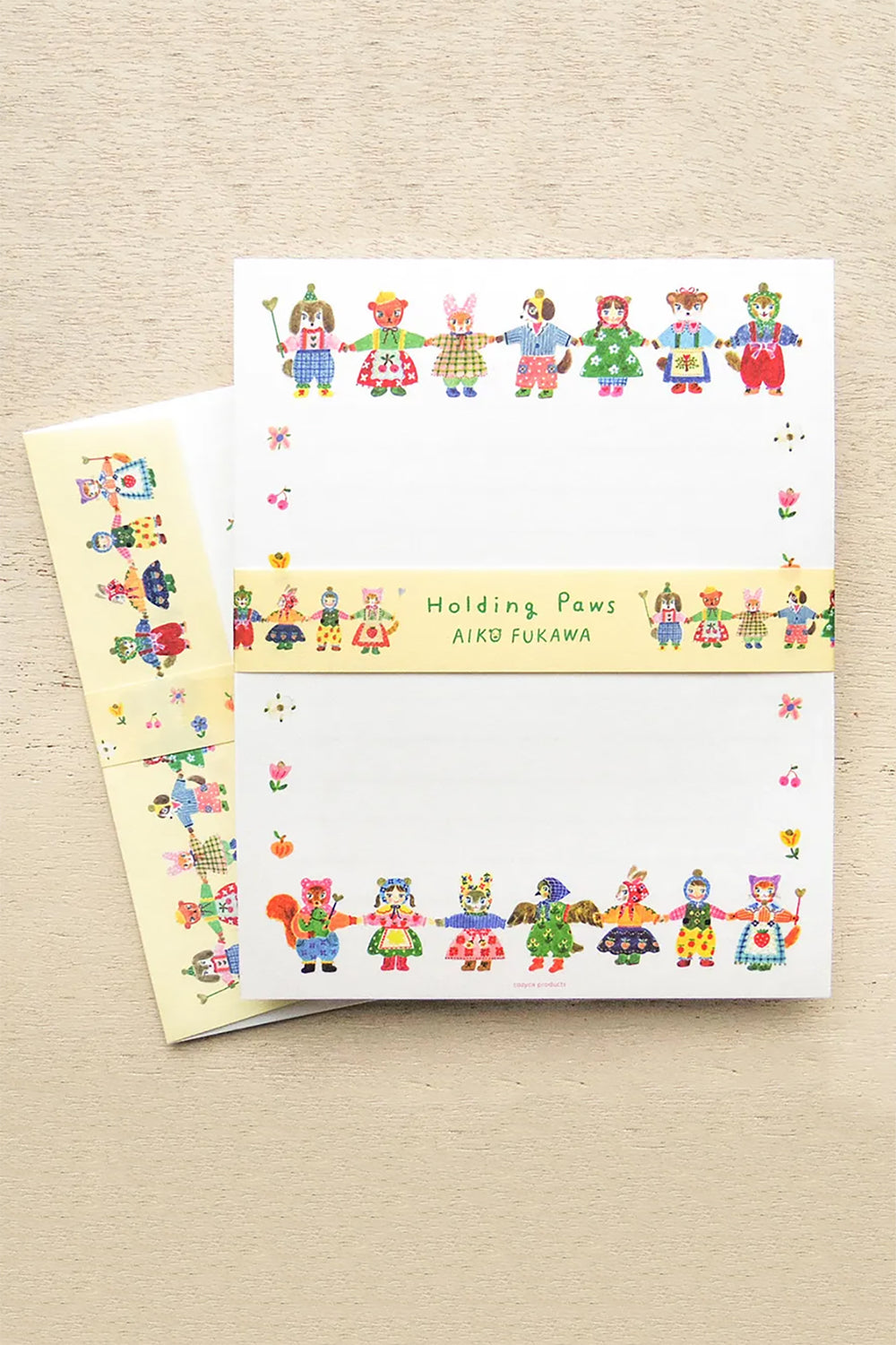 Holding Paws Letter Set