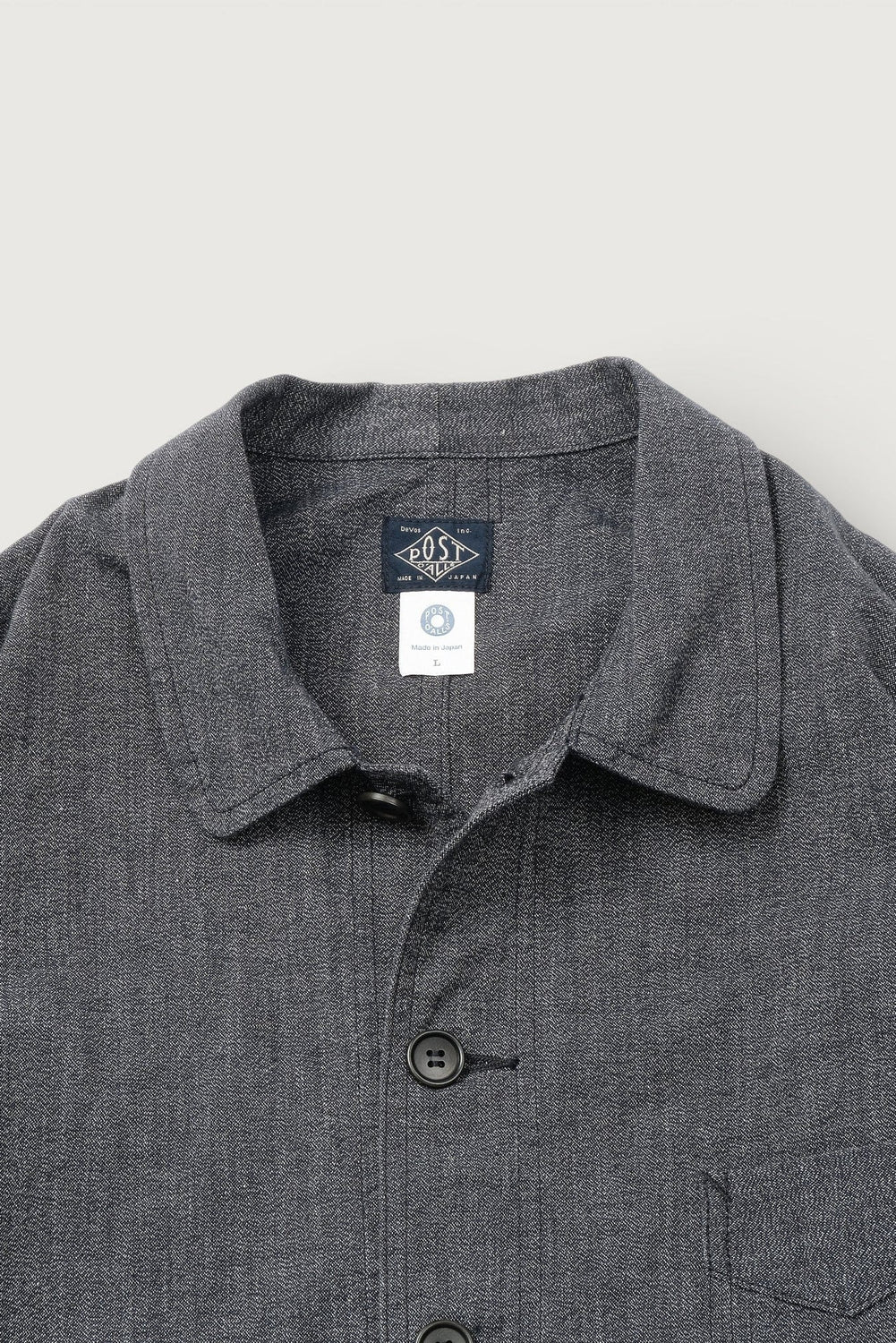 POST Chinois Travail Coverall 2 Gray