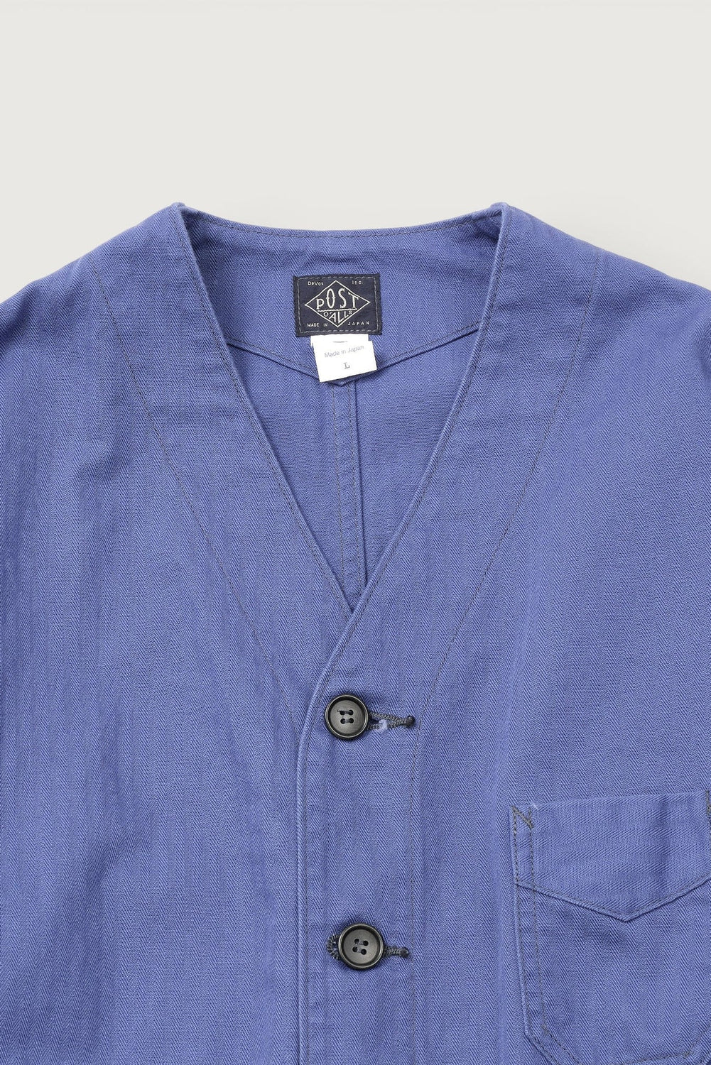 POST Chinois Travail Jacket 2 Blue