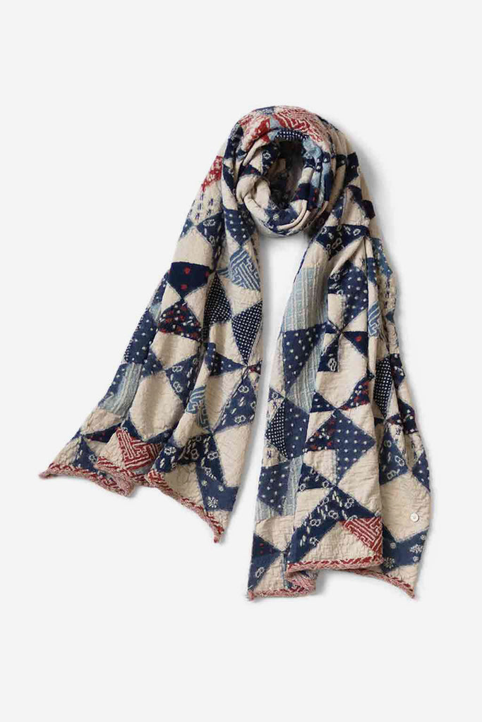 Fulling Wool Scarf IDG-RAG Ecru