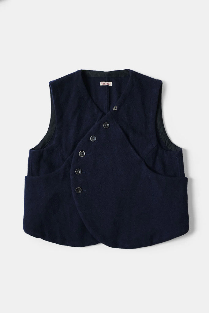Melton Wool PAN Vest