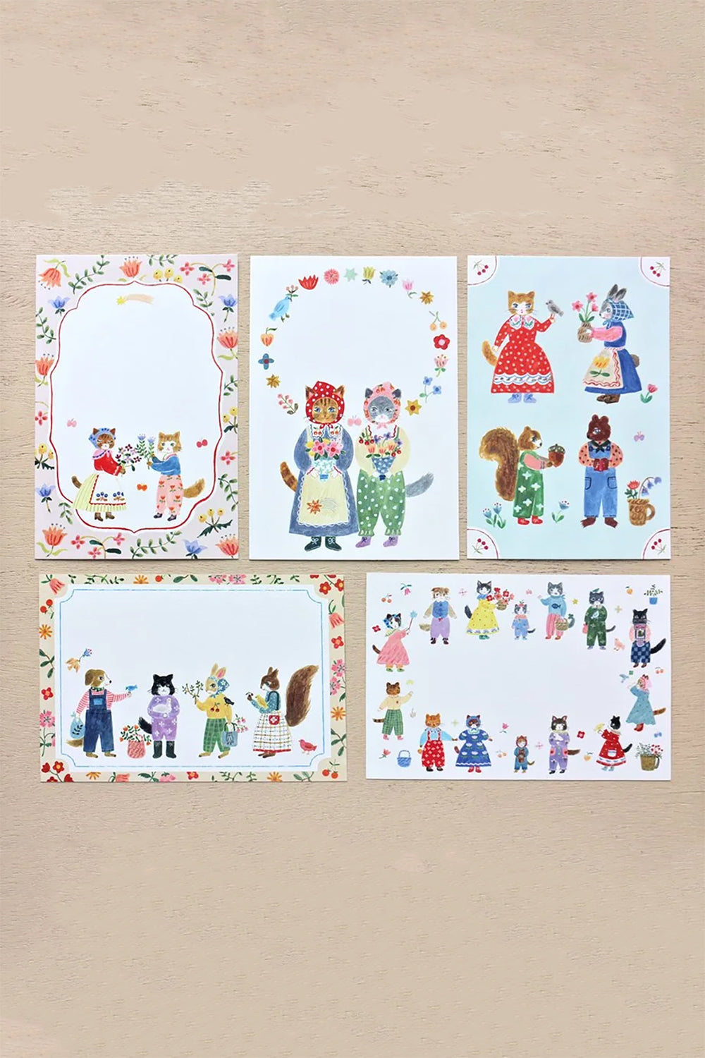 Aiko Fukawa Little Fluffy Friends Card Set