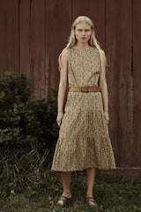 Sleeveless Liberty Print Top