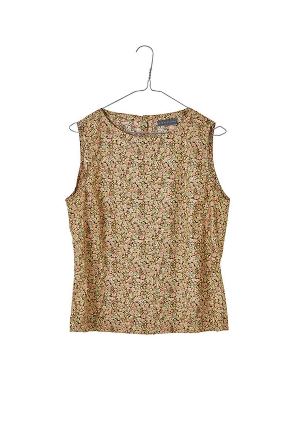 Sleeveless Liberty Print Top