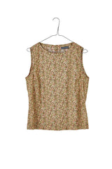Sleeveless Liberty Print Top