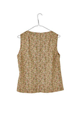Sleeveless Liberty Print Top