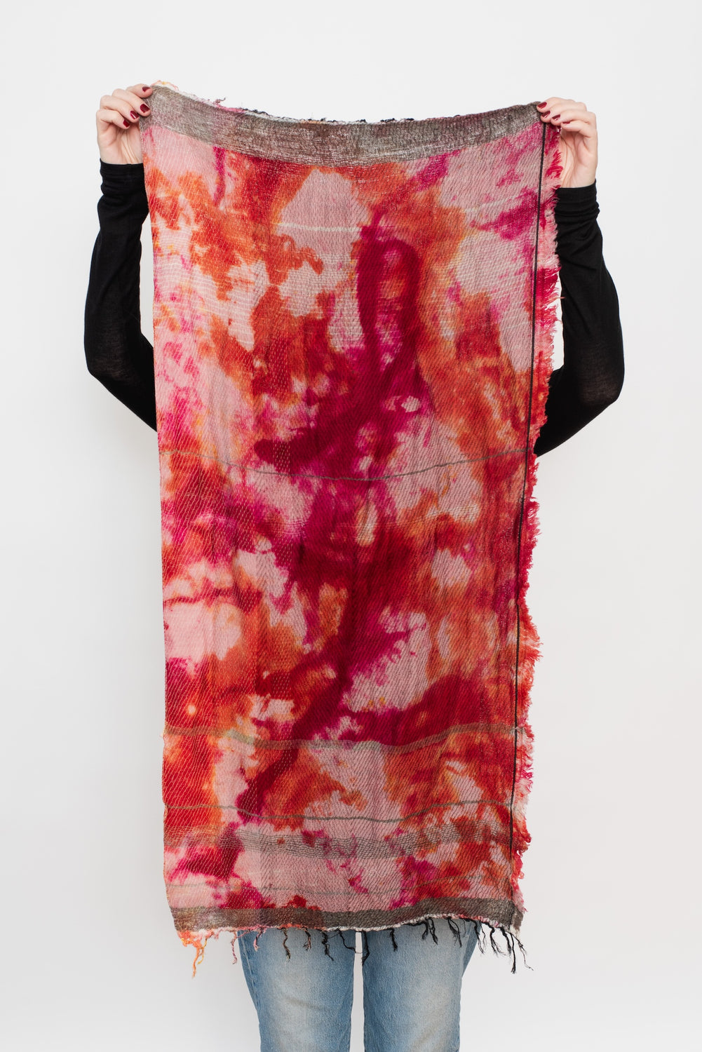 Roots Shawl Wool Blend Asobi SMALL 20