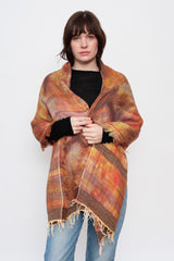 Roots Shawl Wool Blend Asobi MEDIUM 20