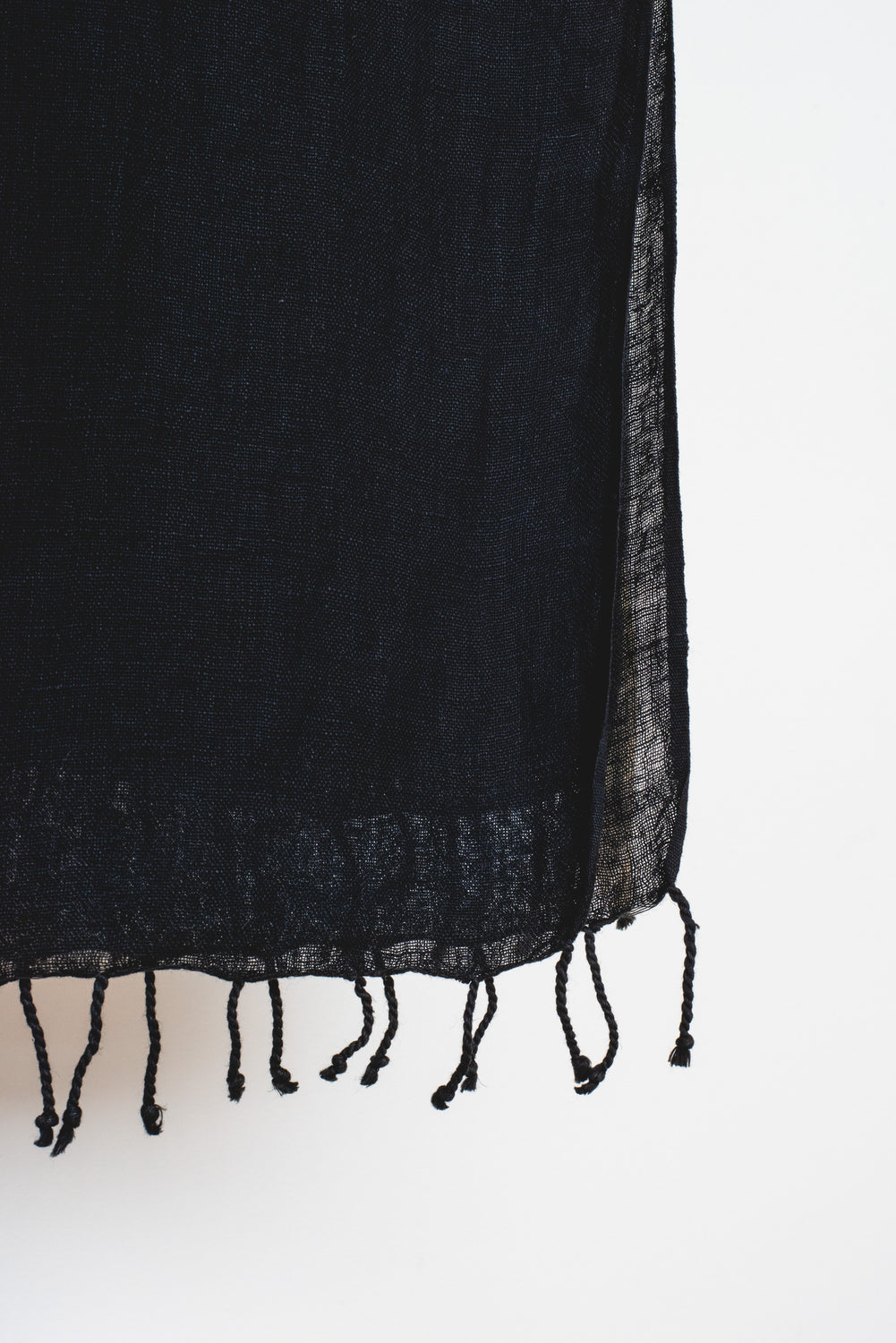 Linen Indigo Shawl, Shade 4