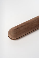 JIU Iron Frying Pan with Wood Handle