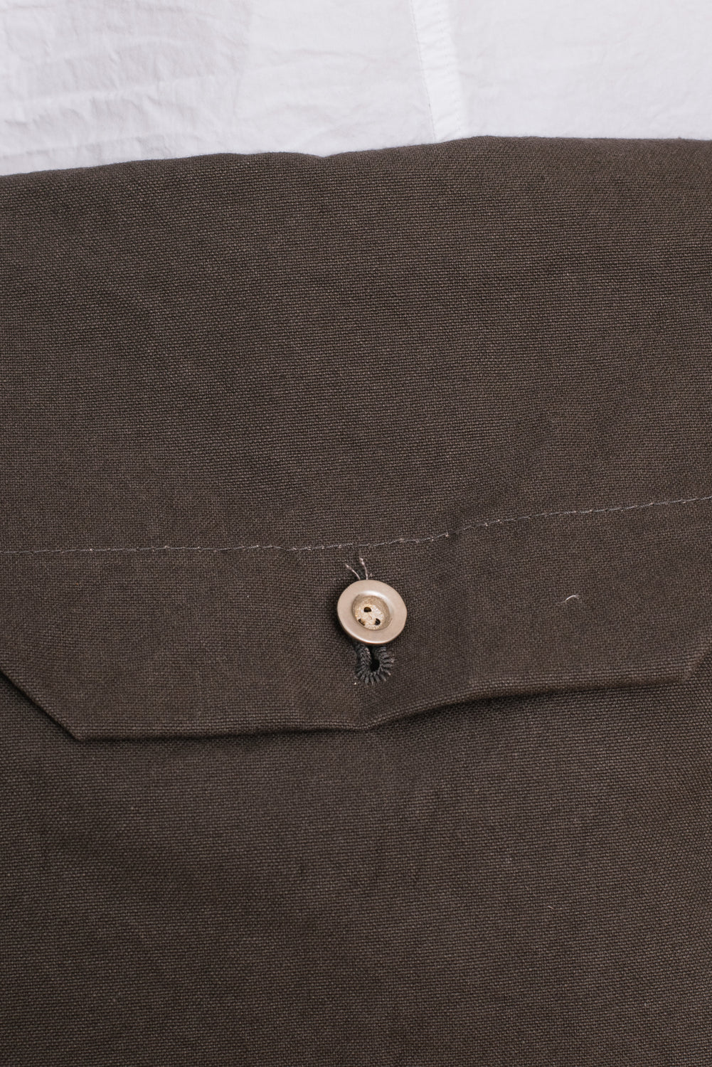 Canvas Messenger Bag Small Grey