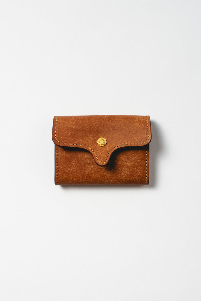 Mini Wallet with Snap Wallet, Camel