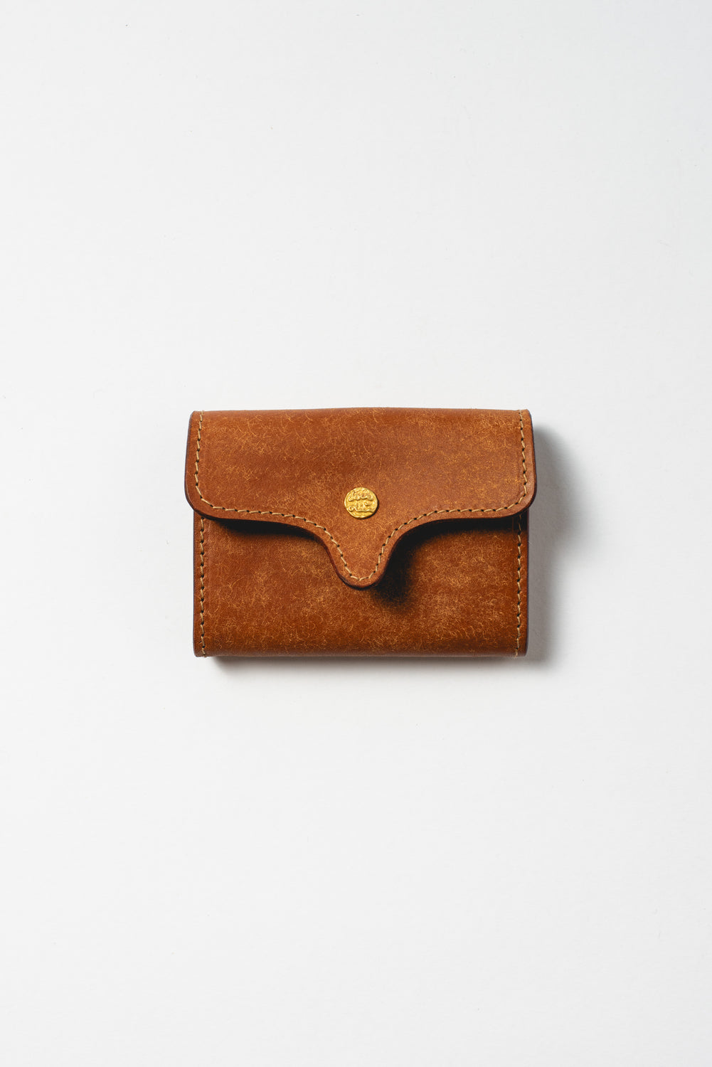 Mini Wallet with Snap Wallet, Camel