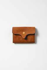 Mini Wallet with Snap Wallet, Camel