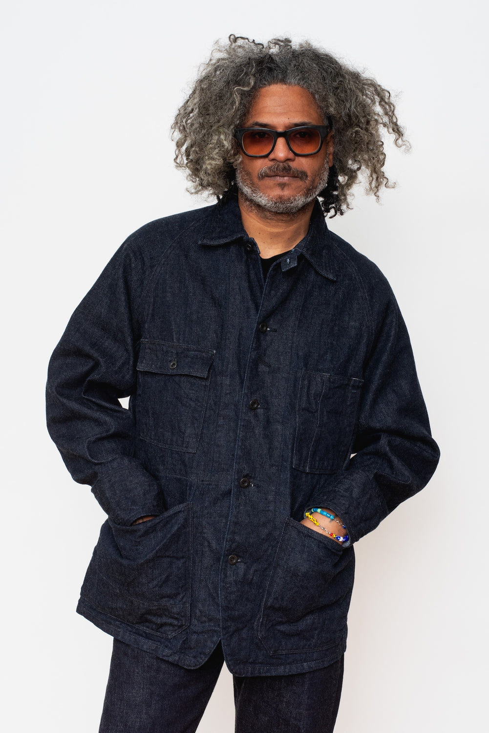 12oz Denim CACTUS Coverall (BLK-Thread ver.)