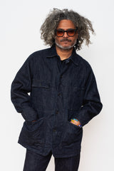 12oz Denim CACTUS Coverall (BLK-Thread ver.)